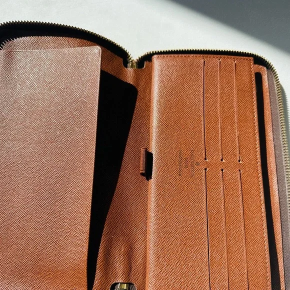 Louis Vuitton Monogram Zippy Organizer, Men,Women,Unisex Long Wallet
